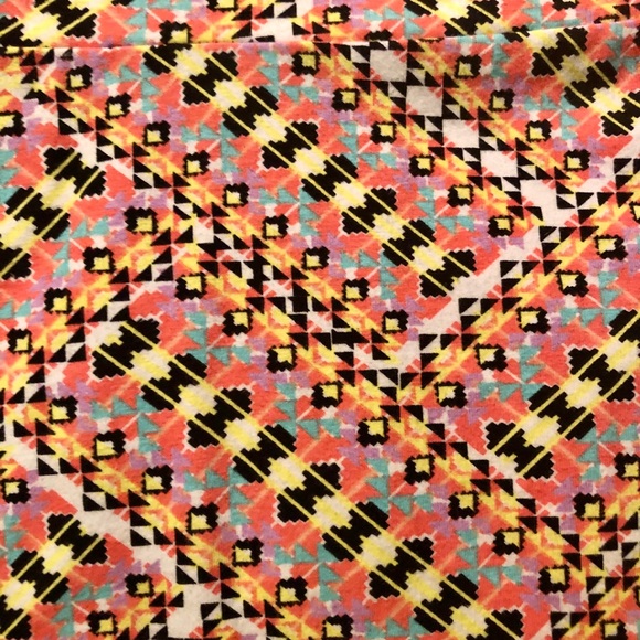 Charlotte Russe Multicolored Stretchy Micro Skirt - Picture 5 of 12